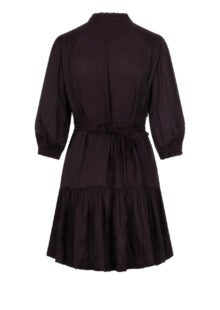Kleid „Cyrilia“ – Aubergine – Bild 2