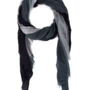 Souffle Semi Felted Degradee Schal - Blue