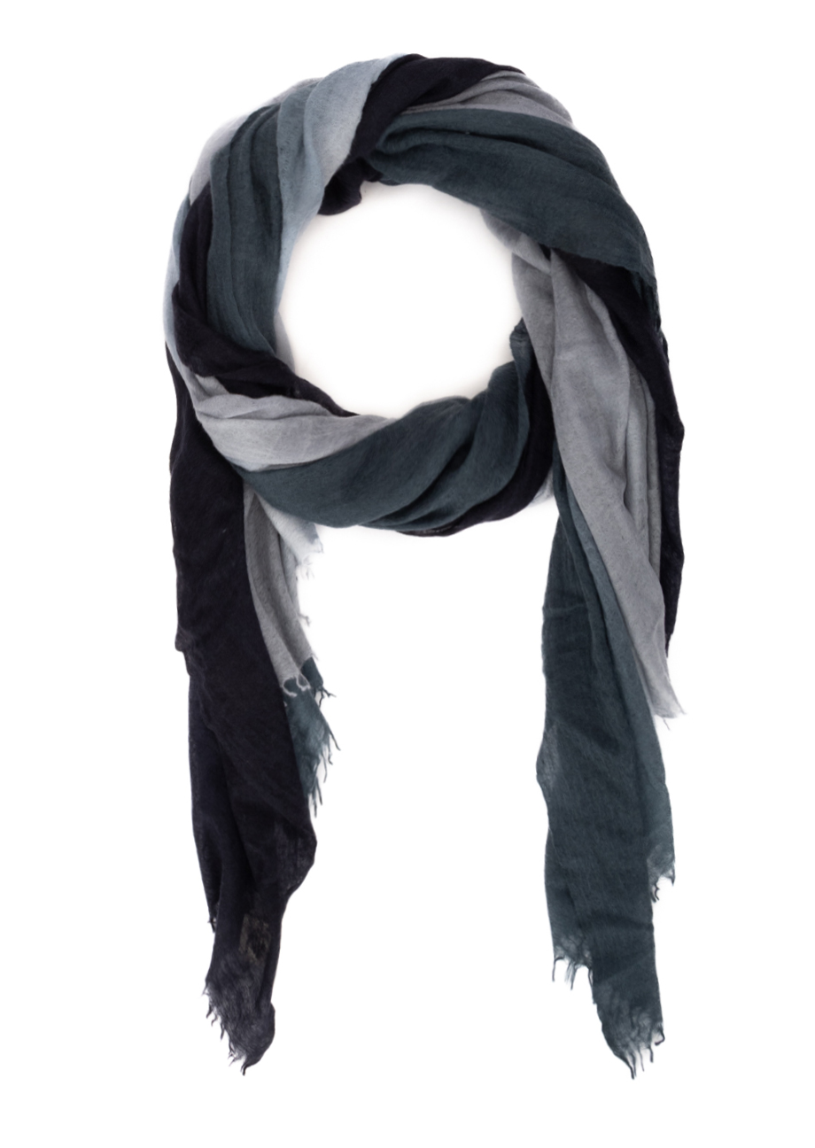 39662_900083-1 Souffle Semi Felted Degradee Schal - Blue – Bild 1