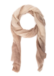 Dip-Dye Kaschmirschal - Blush Rosa