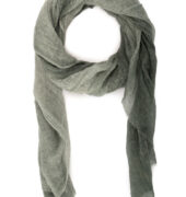 Dip-Dye Kaschmirschal - Grün