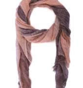 Dip-Dye Kaschmirschal - Dark Mauve