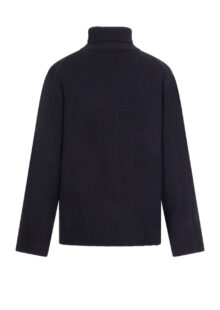 Pullover "Alpha" aus Wolle - Dunkelblau – Bild 2
