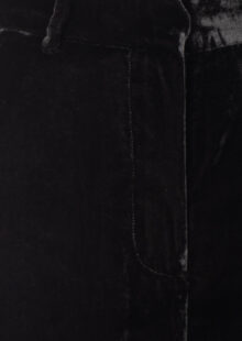 Samthose "Velvetta" - Schwarz – Bild 3