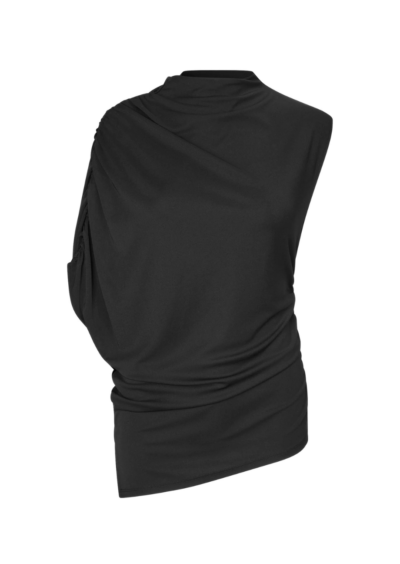 Drape-Top "Voco" - Schwarz – Bild 2