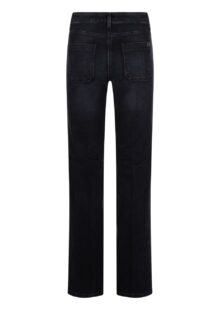 Flared-Jeans „Tess“ – Dunkelgrau – Bild 2