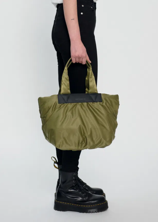 Caba Tote Bag Small Vee Collective Olivgrün