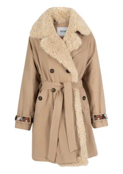 Weiter Coat Sand – Bild 3
