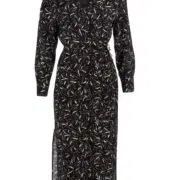 Wickelkleid aus Viskose mit Print
