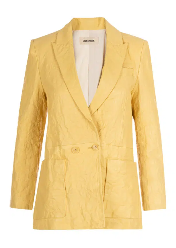 zadigvoltaire-lederblazer-in-crashoptik-gelb