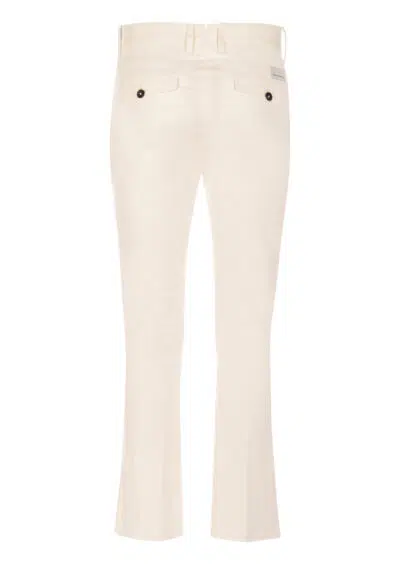nine in the morning-easykick-chinos-Rome-off-white