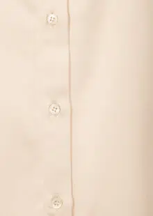 Satinbluse Ecru