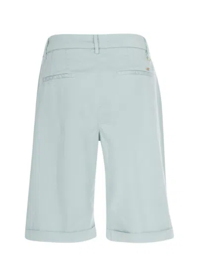 Bermuda-Shorts Mintblau – Bild 2