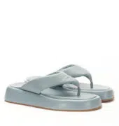 Carrano Sandalen Blaugrau