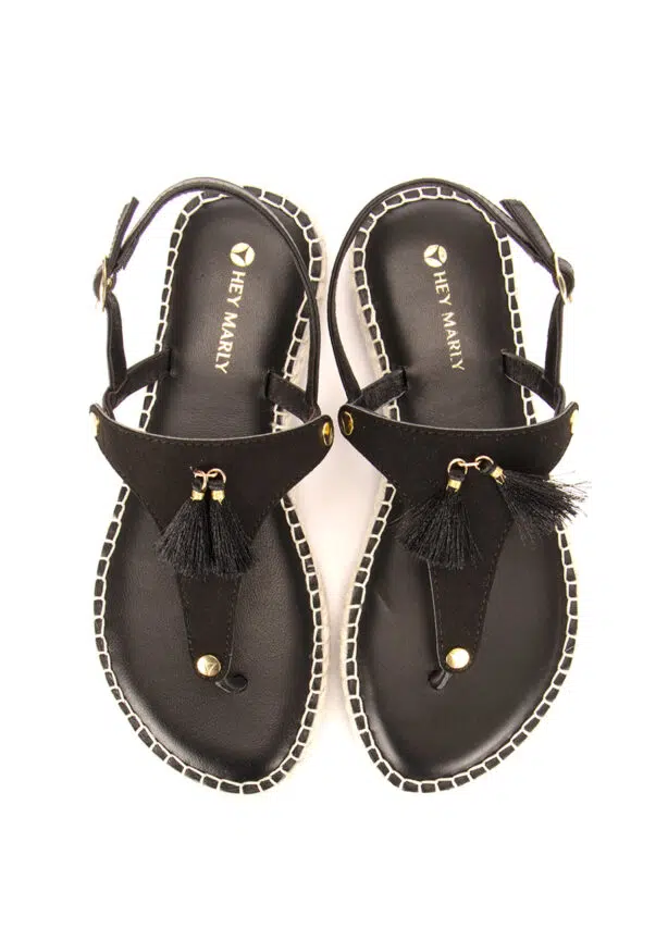 Hey Marly_Topping_Pom de Paris_Schwarz