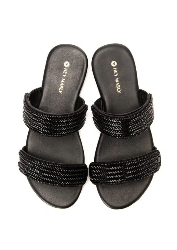 Hey Marly_Wechsel-Patches_Metallic_Schwarz