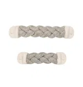 Hey Marly_Wechsel-Patches_Braided Glitter_Creme