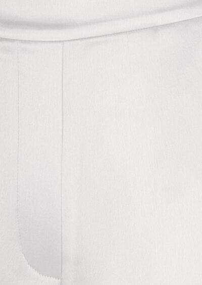Glänzende Hose Weiß – Bild 3