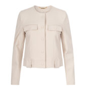 seventy-kurzjacke-blazer-kragenlos-beige