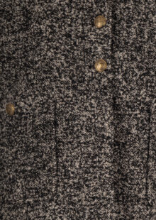 Bouclé-Jacke - Grau – Bild 3