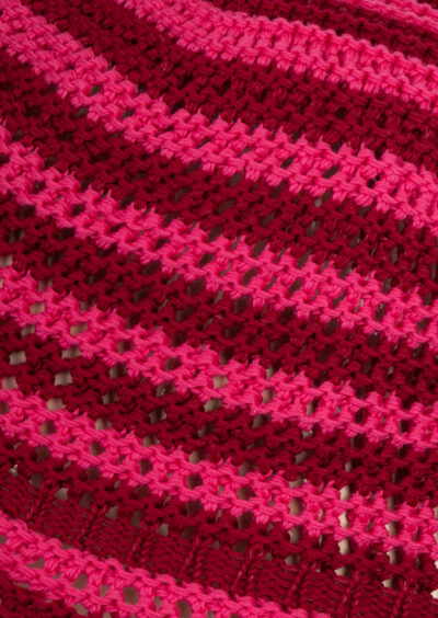 Gehäkelter Hut Pink – Bild 2