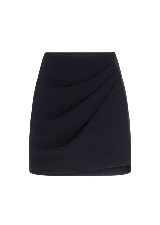 second-female-drapierter-minirock-schwarz