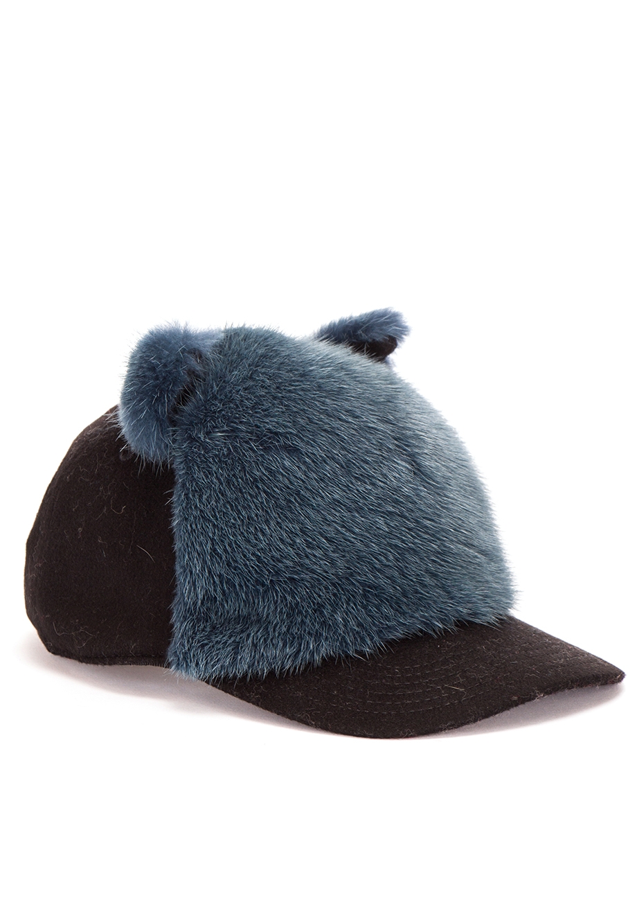 product_3_0_30468_26_1 Kappe mit Fell-Besatz in Blau – Bild 1