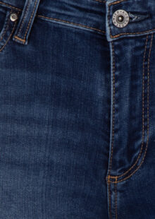 Cropped Bootcut Jeans "Jodi Crop" - Dunkelblau – Bild 3