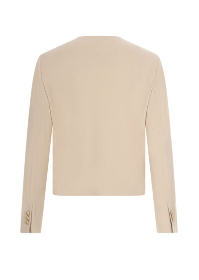 Jacke aus Baumwolle – Beige – Bild 2