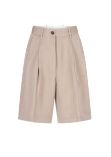 nine-in-the-morning-shorts-viskose-leinen-beige