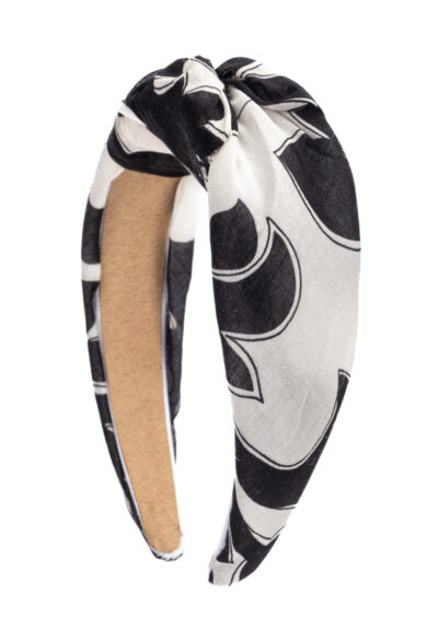 Haarreif - Schwarz/Weiß – Bild 2